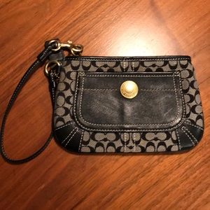 Coach wristlet.